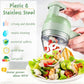 4 in 1 Portable Electric Vegetable Cutter Set
